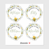 男女兼用リースビー赤ちゃんシャワーシールセット シール (シート)