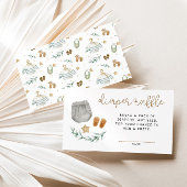 男女兼用ヴィンテージおもちゃおむつラッフル エンクロージャーカード