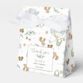 男女兼用ヴィンテージおもちゃ赤ちゃんシャワー フェイバーボックス (正面サイド)