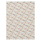 男女兼用ヴィンテージベビー子供部屋玩具パターン テーブルクロス (正面)