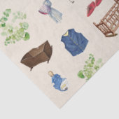 男女兼用ヴィンテージベビー子供部屋玩具パターン 薄葉紙 (詳細)