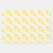 男女兼用第1トリップザのまわりにサン誕生日 ラッピングペーパーシート (正面3)