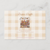 男女兼用農家市場おむつラッフル エンクロージャーカード (正面)