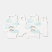 男女兼用雲九星赤ちゃんシャワー フェイバーボックス (折り畳みなし)