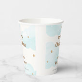 男女兼用雲九星赤ちゃんシャワー 紙コップ (左)