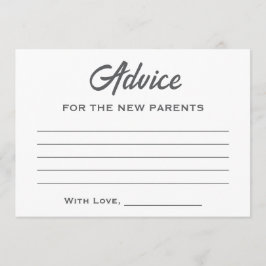 男女兼用雲9ベビーシャワーテディベア アドバイスカード