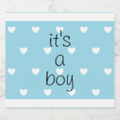 男女別のビールのラベル ビールラベル (シングルラベル)