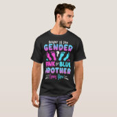 男女別のピンクやブルーブラザーのキーパーよ Tシャツ (正面フル)
