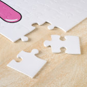 男女別リビールチームの女の子パーティーセット ジグソーパズル (側面)