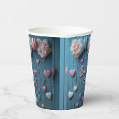 男女別リビールボーイ/ガール紙カップ 紙コップ (右)