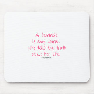 男女同権主義のマウスパッド マウスパッド