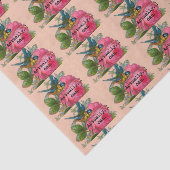 男女同権主義のヴィンテージの鳥のティッシュペーパー 薄葉紙 (詳細)