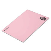 男女同権主義の女性のメスの女の子の追随的で等しい女性 ノートパッド (アングル)