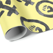 男女同権主義の握りこぶしの記号 ラッピングペーパー (ロールコーナー)