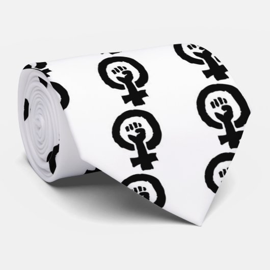 男女同権主義の記号 ネクタイ (ロール)