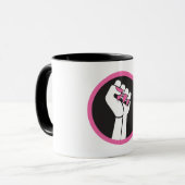 男女同権主義の議題のコーヒー・マグ マグカップ (正面左)