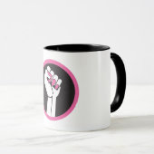 男女同権主義の議題のコーヒー・マグ マグカップ (正面右)