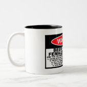 男女差別主義ビール ツートーンマグカップ (左)