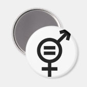男女平等の象徴 マグネット (正面/裏面)
