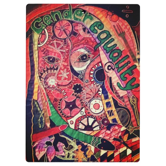 男女平等 クリップボード (裏面)