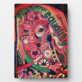 男女平等 フォトプラーク