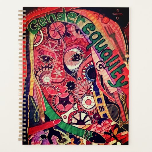 男女平等 プランナー手帳 (正面)