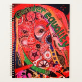 男女平等 プランナー手帳 (正面)