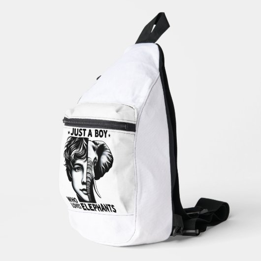 男威厳のあるの子との出会い スリングバッグ (右コーナー)