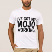 男子おもしろいTシャツMOJO Tシャツ (正面)