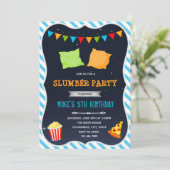男子たちの寝泊まりパーティーの招待状 招待状 (スタンド正面)