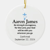 男子に贈るセラミックオーナメントの確認 セラミックオーナメント (正面)