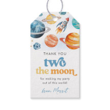 男子のトゥ・ザ・ムーン感謝タグ