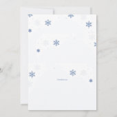 男子のホリデーシャワーのお誘いです 招待状 (裏面)