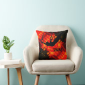 男子の体操 – 溶岩破壊少年カスタムたち クッション (椅子)