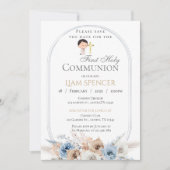 男子の初聖体拝領の招待状 招待状 (正面)