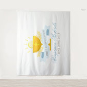 男子の初聖体拝領オーダーメイド タペストリー (正面)