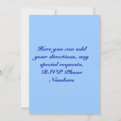 男子の初聖体拝領招待状 招待状 (裏面)