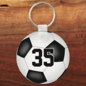 男子の女子サッカーチームの買ギフト1つまたは複数 キーホルダー (裏面)