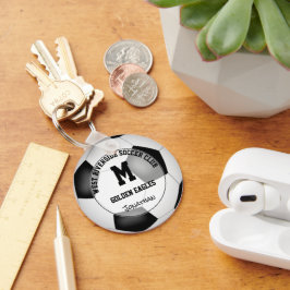 男子の女子サッカーチームの買ギフト1つまたは複数 キーホルダー