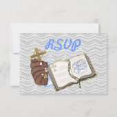 男子の洗礼記録帳 招待状 (裏面)