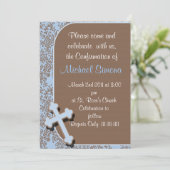 男子の確認招待状 招待状 (スタンド正面)