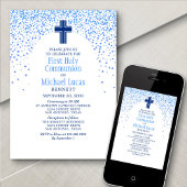 男子の第1聖餐式 招待状