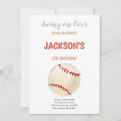 男子の編集可能オールスタースポーツパーティー招待状 招待状 (正面)