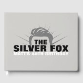 男子の誕生日パーティーのゲストブック ゲストブック (正面)