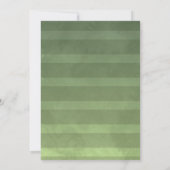 男子の3歳誕生日フットボール・サードダウン招待状 招待状 (裏面)