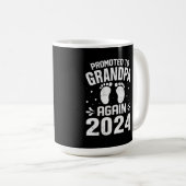 男子は再びグランパに昇進2024 コーヒーマグカップ (正面右)