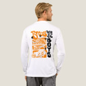 男子は男子Tシャツ トライブレンドＴシャツ (背面全体)