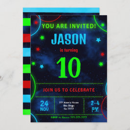 男子への招待 招待状