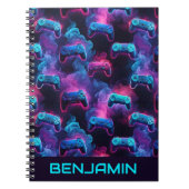 男子カスタマイズゲーミングコントローラーノート ノートブック (正面)