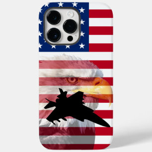 男子カッコいい軍隊テーマ愛国的アメリカ Case-Mate iPhone 14 PRO MAXケース